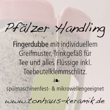 Hängeetiketten für Trinkgefäße Rückseite